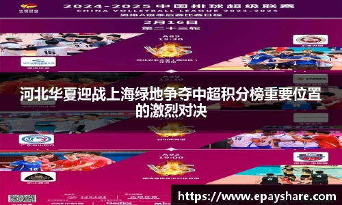 河北华夏迎战上海绿地争夺中超积分榜重要位置的激烈对决